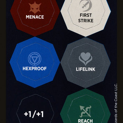 Punch Card Token (001 // 002) [Ikoria: Lair of Behemoths Tokens]