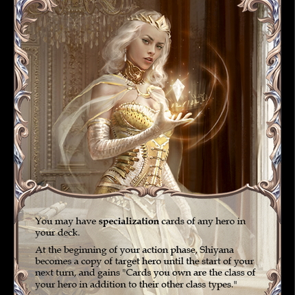 Shiyana, Diamond Gemini [CRU097] (Crucible of War)  1st Edition Cold Foil
