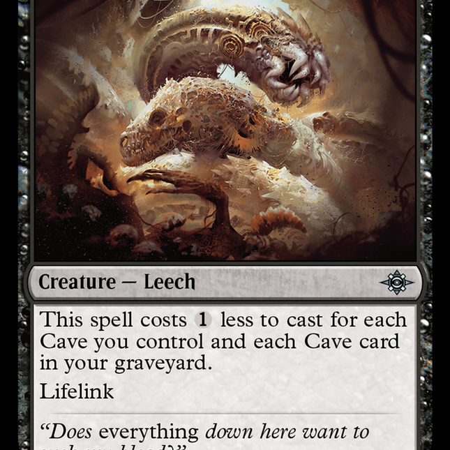 Gargantuan Leech [The Lost Caverns of Ixalan]