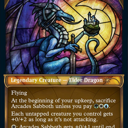 Arcades Sabboth (Showcase Textured) [Secret Lair Drop Series]