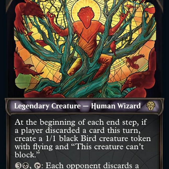 The Raven Man (Showcase Textured) [Dominaria United] – TokenMTG