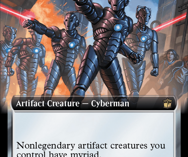 Cybermen Squadron (Extended Art) [Doctor Who] – TokenMTG