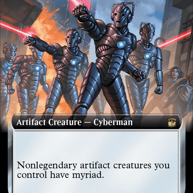 mtg cyberman cards Magic The Gathering - Universes Beyond - Doctor Who Doctor Who MTG card that