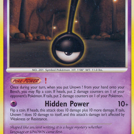 Unown ! (42/146) [Diamond & Pearl: Legends Awakened]