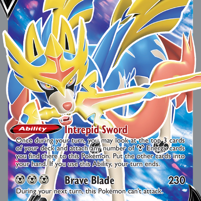 Zacian V (195/202) [Sword & Shield: Base Set]