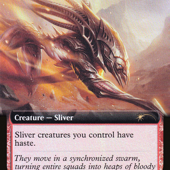 Blur Sliver (Extended Art) [Secret Lair Drop Promos]