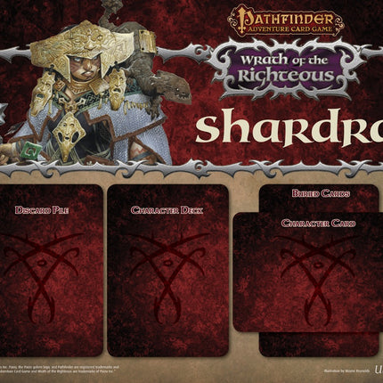 Ultra PRO: Playmat - Pathfinder (4 Wrath of the Righteous Expansion Deck Mats)