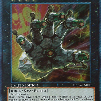 Number 106: Giant Hand [YCSW-EN006] Super Rare