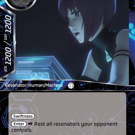 Kusanagi Motoko, Boarding Tachikoma (GITS2045-034) [Ghost in the Shell SAC_2045]