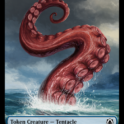 Tentacle // Human (26) Double-Sided Token [March of the Machine Commander Tokens]