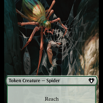 Spider Token [Commander Masters Tokens]