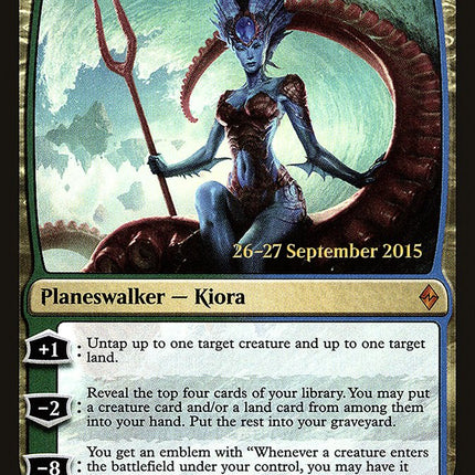 Kiora, Master of the Depths [Battle for Zendikar Prerelease Promos]