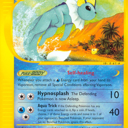Vaporeon (33/144) [Skyridge]