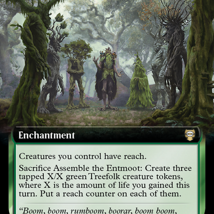 Assemble the Entmoot (Extended Art) [The Lord of the Rings: Tales of Middle-Earth Commander]
