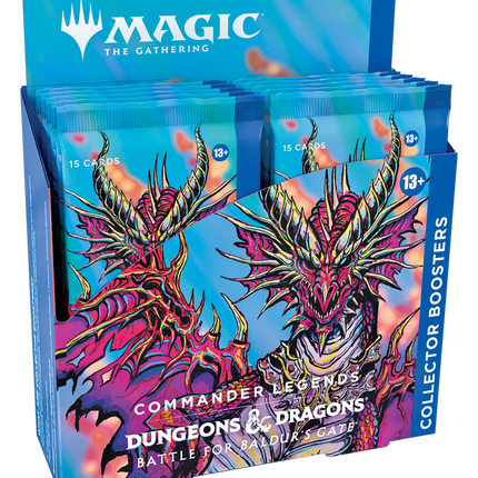 Commander Legends: Battle for Baldur's Gate - Collector Booster Display