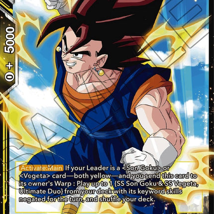Vegito, Unexpected Separation (BT20-100) [Power Absorbed]