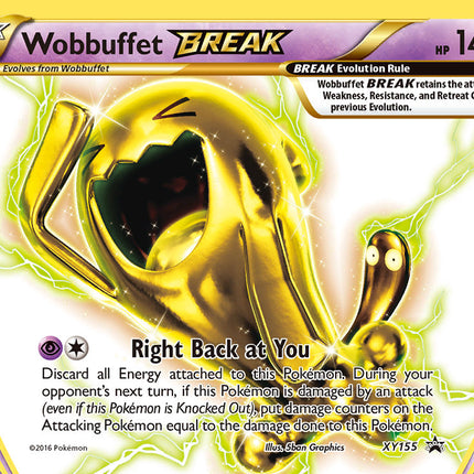 Wobbuffet BREAK (XY155) [XY: Black Star Promos]