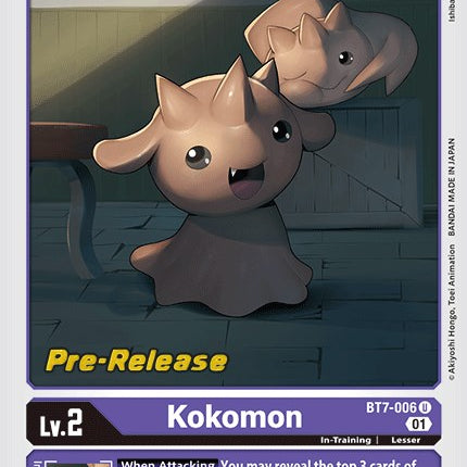 Kokomon [BT7-006] [Next Adventure Pre-Release Cards]