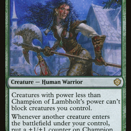 Champion of Lambholt [Starter Commander Decks]
