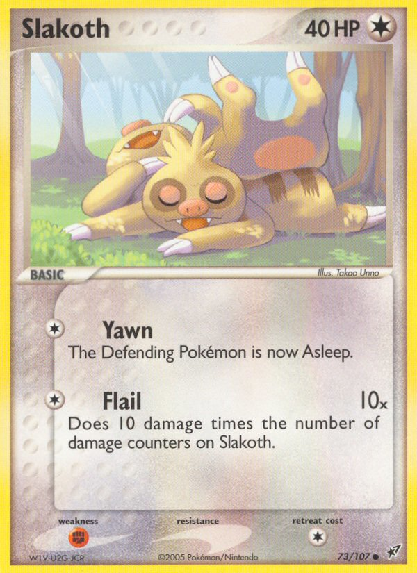 Slakoth (73/107) [EX: Deoxys]  TokenMTG