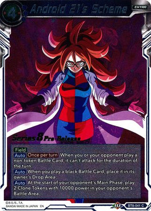 Android 21's Scheme (BT8-041_PR) [Malicious Machinations Prerelease Promos]