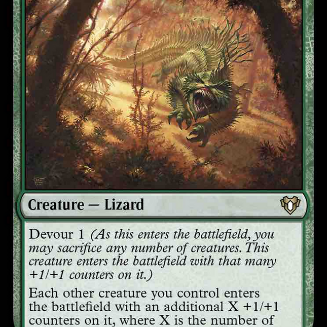 Bloodspore Thrinax [Commander Masters]