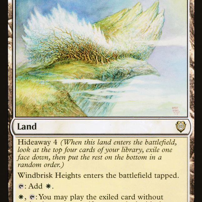 Windbrisk Heights [Phyrexia: All Will Be One Commander] – TokenMTG
