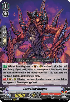 Lava Flow Dragon (D-VS01/026EN) [V Clan Collection Vol.1]