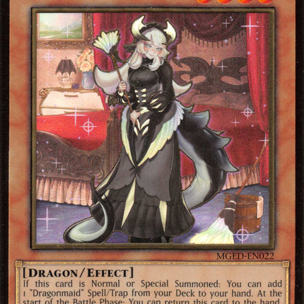 Chamber Dragonmaid [MGED-EN022] Gold Rare