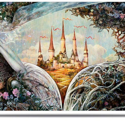 Ultra PRO: Playmat - Throne of Eldraine (Enchantment) (6ft Table)