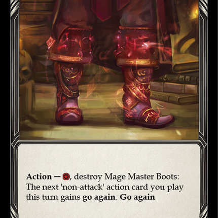 Mage Master Boots [ARC154-C] (Arcane Rising)  1st Edition Cold Foil