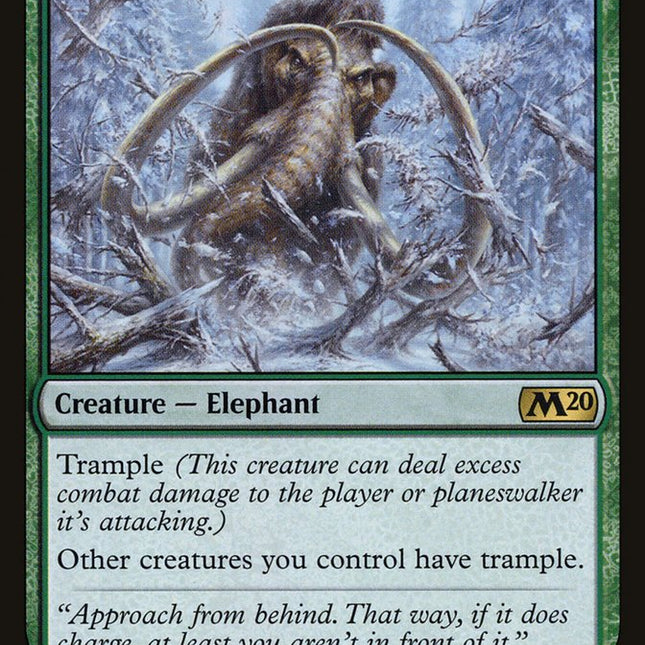 Aggressive Mammoth [Core Set 2020]