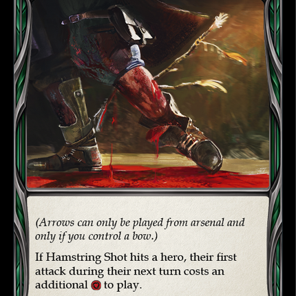 Hamstring Shot (Blue) [ARC062-C] (Arcane Rising)  1st Edition Rainbow Foil