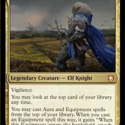 Galea, Kindler of Hope (Display Commander) [Dungeons & Dragons: Adventures  in the Forgotten Realms Commander]