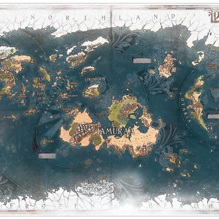 Ultra PRO: Playmat - Dominaria (Map of Dominaria)