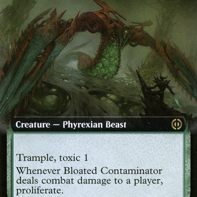 Bloated Contaminator (Extended Art) [Phyrexia: All Will Be One]