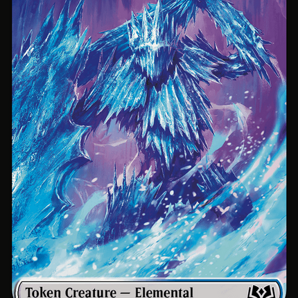 Elemental // Food (0012) Double-Sided Token [Wilds of Eldraine Tokens]