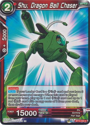 Shu, Dragon Ball Chaser (BT10-022) [Rise of the Unison Warrior]